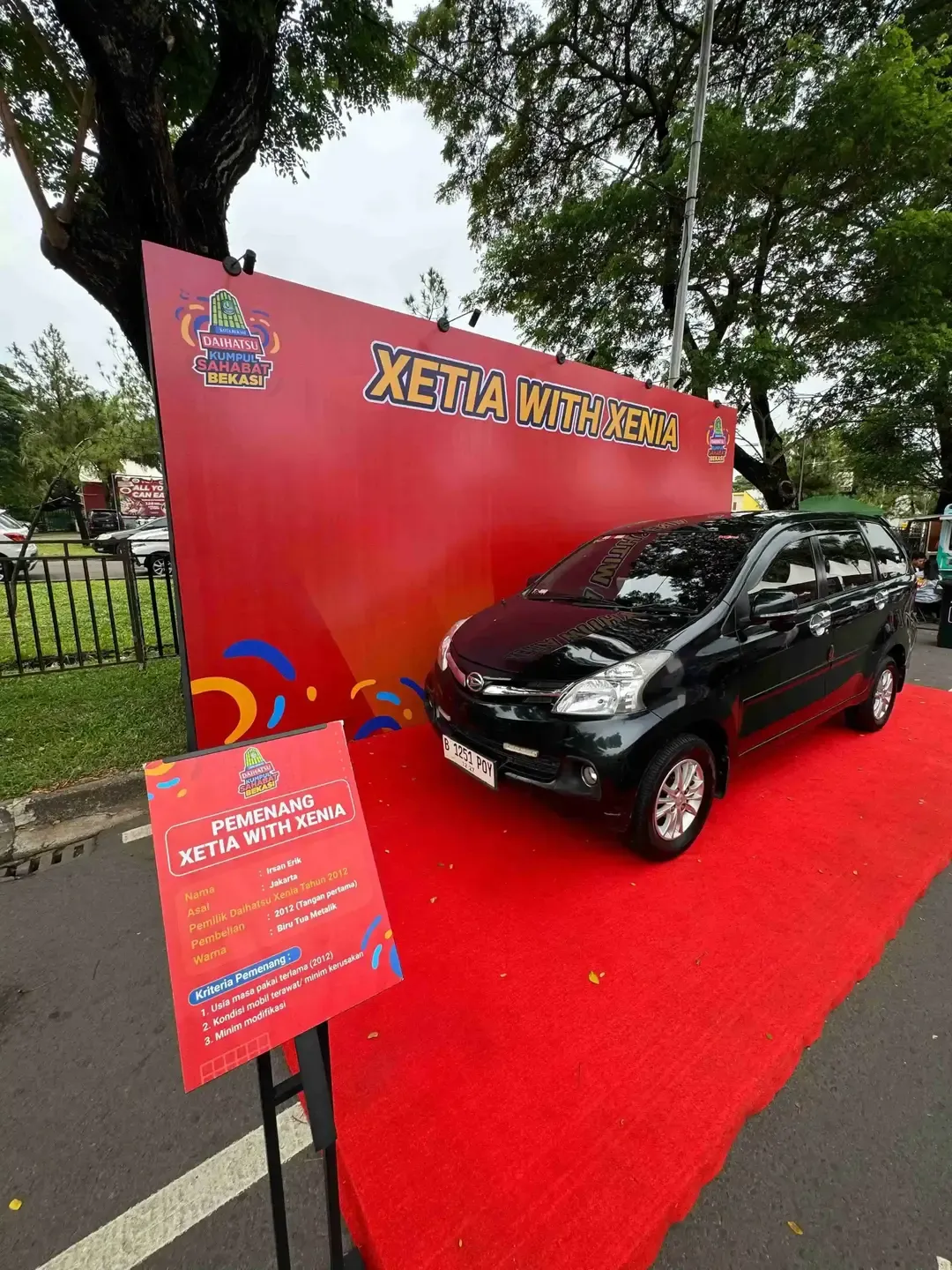 Salah Satu Booth Khusus Bagi Program Xetia With Xenia Pada Acara Daihatsu Kumpul Sahabat 2024 Di Bekasi
