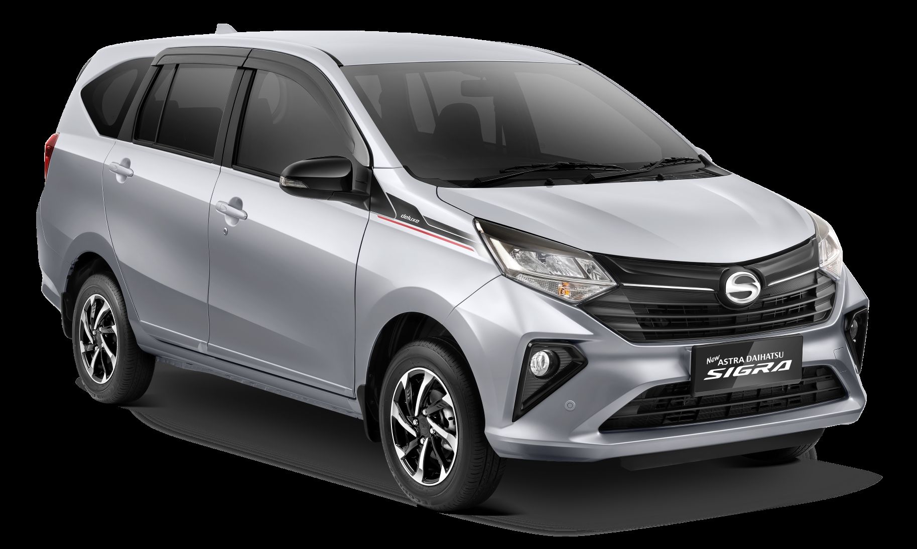 Tampak Perspektif Depan New Astra Daihatsu Sigra