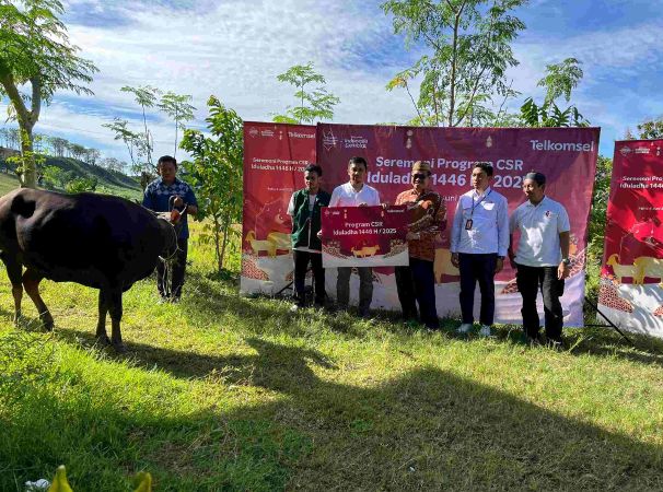 Program CSR Iduladha 1446 H Telkomsel