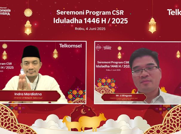 Program CSR Iduladha 1446 H Telkomsel