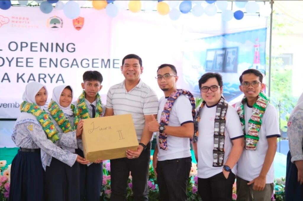 CMA CGM Foundation dan Happy Hearts Indonesia Renovasi Empat Sekolah di Surabaya dan Jakarta Utara