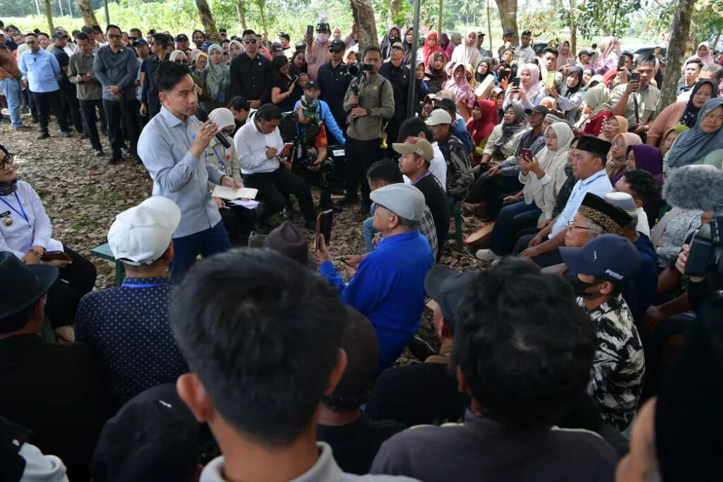 Serap Aspirasi Petani Muara Jaya, Wapres Dukung Penguatan Ekosistem Singkong untuk Swasembada Pangan