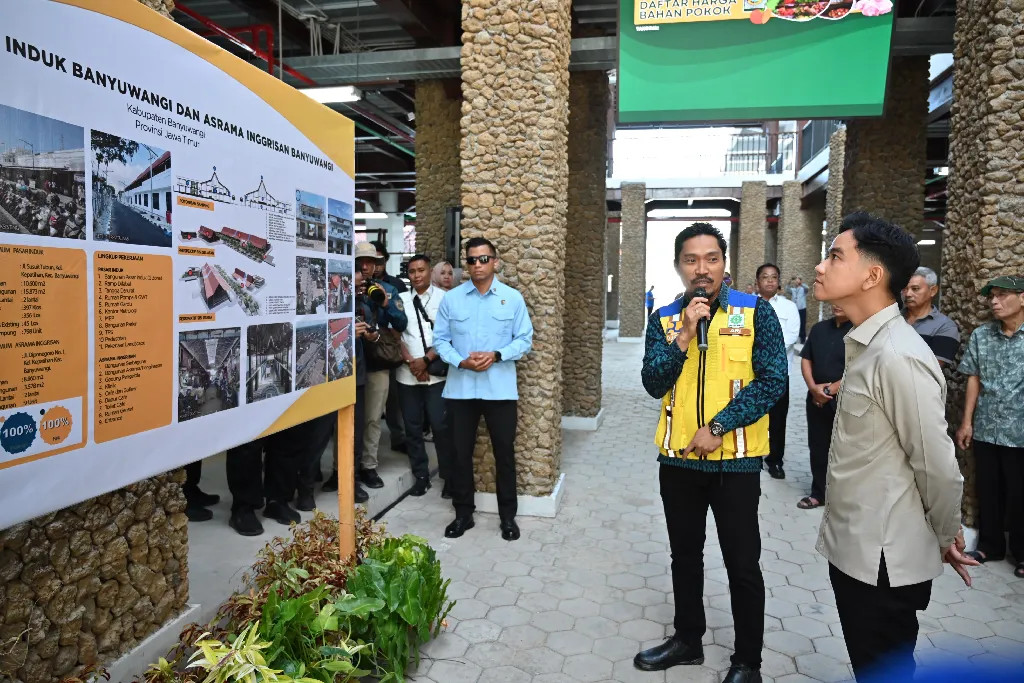 Tinjau Revitalisasi Pasar Induk Banyuwangi, Wapres Dorong Penguatan Ekonomi Rakyat dan Pelestarian Cagar Budaya