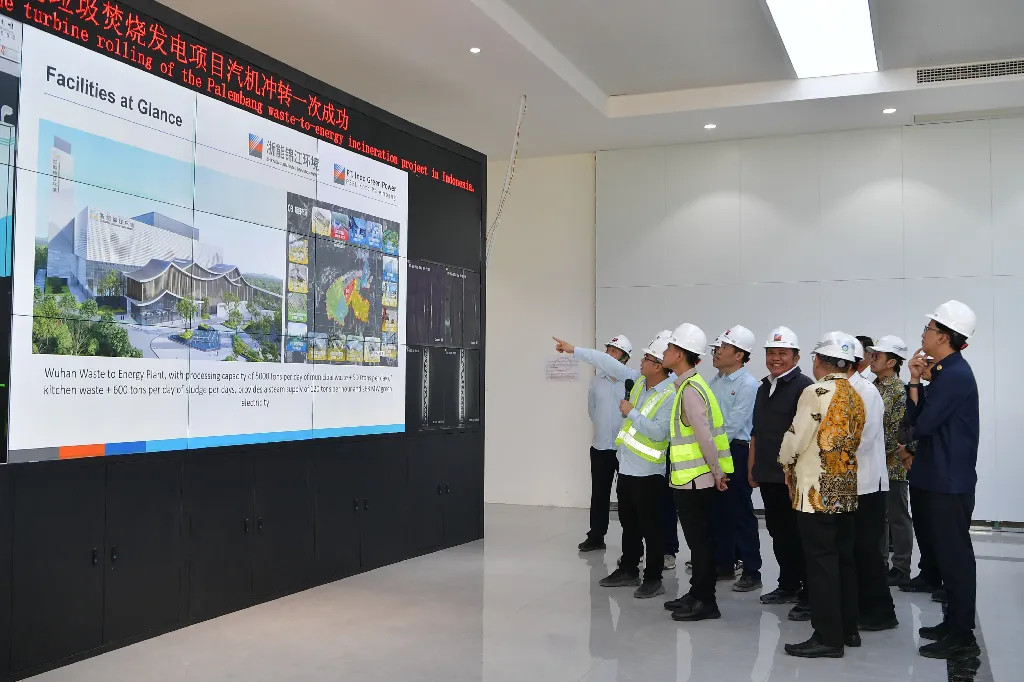 Wujudkan Kota Bersih Berenergi Hijau, Wapres Tinjau Progres Pembangunan PSEL di Palembang